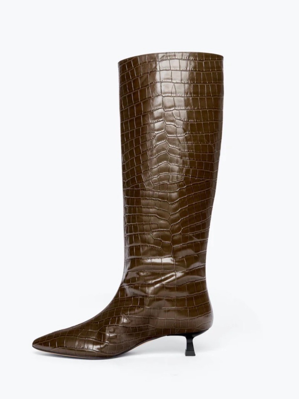 Brand new Freda Salvador Robyn Tall boot Kitten Heel Size 9 made in Italy